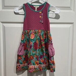 Matilda Jane Colorful Floral Kids Dress